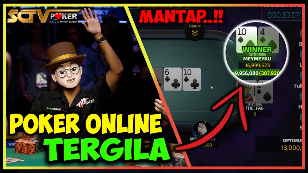 SCTVPOKER ONLINE BONUS TERBESAR DAN TERPERCAYA